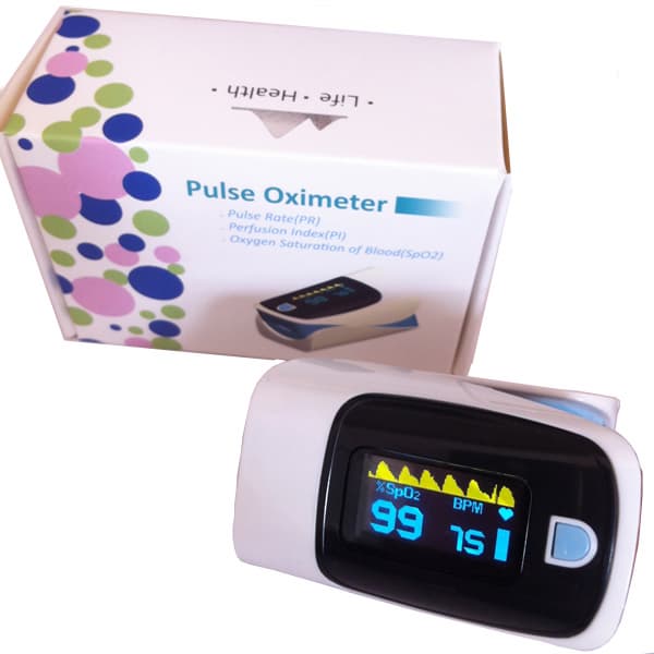 Hot Sell Digital Fingertip Pulse Oximeter HR40